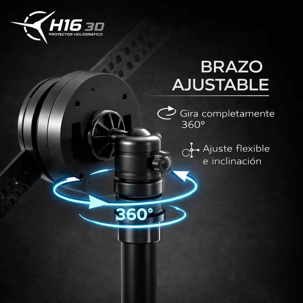 H16 3D PROYECTOR HOLOGRÁFICO